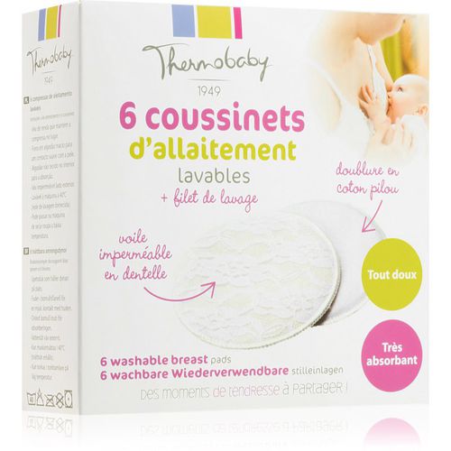 Breastfeeding discos de lactancia de tela 6 ud - Thermobaby - Modalova