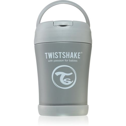 Stainless Steel Food Container Grey termo para la comida 350 ml - Twistshake - Modalova