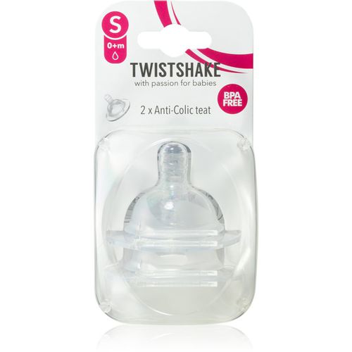 Anti-Colic Teat tetina de biberón Small 0m+ 2 ud - Twistshake - Modalova