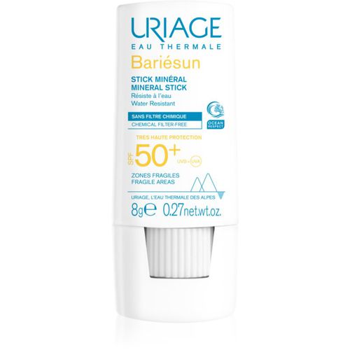 Bariésun Mineral Stick SPF 50+ schützender Mineralien-Stick für empfindliche Stellen SPF 50+ 8 g - Uriage - Modalova