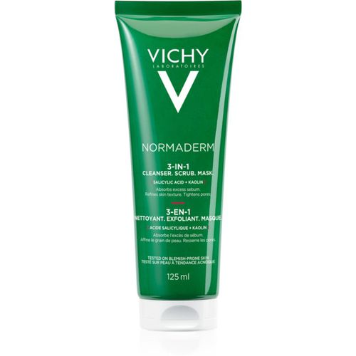 Normaderm trattamento detergente per pelli grasse e problematiche 125 ml - Vichy - Modalova