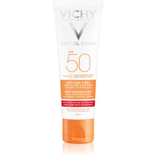 Capital Soleil schützende Creme gegen Hautalterung SPF 50 50 ml - Vichy - Modalova