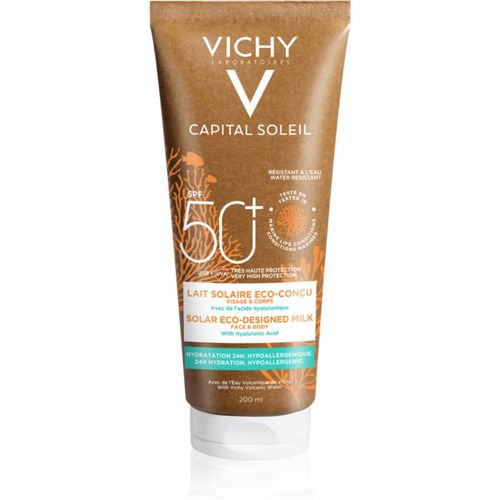 Capital Soleil Solar Eco-Designed Milk latte protettivo SPF 50+ 200 ml - Vichy - Modalova