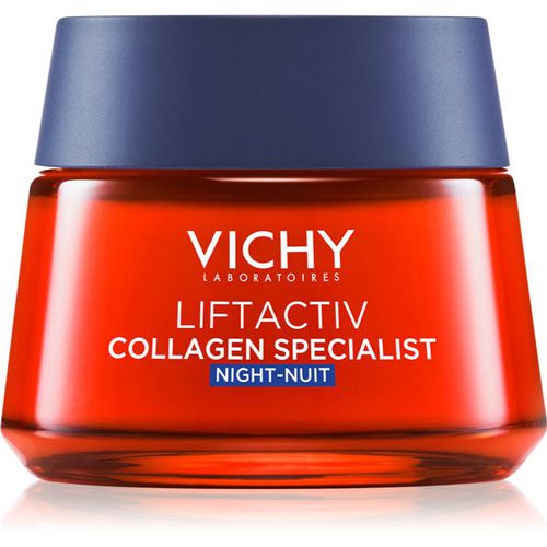 Liftactiv Collagen Specialist crema de noche reafirmante antiarrugas 50 ml - Vichy - Modalova