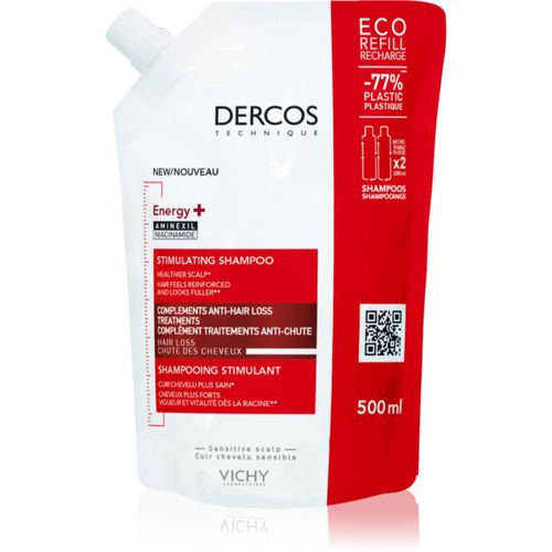 Dercos Energising champú revitalizador anticaída del cabello 500 ml - Vichy - Modalova