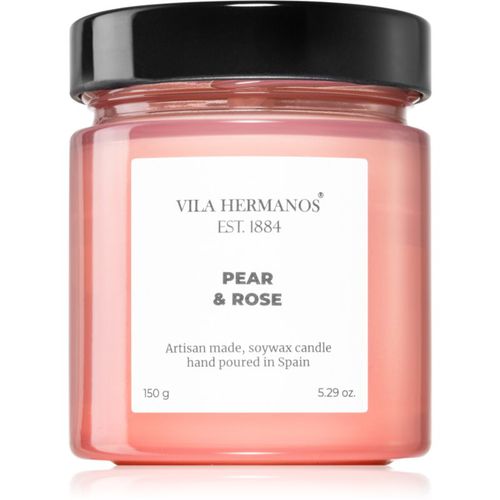 Apothecary Rose Pear & Rose candela profumata 150 g - Vila Hermanos - Modalova