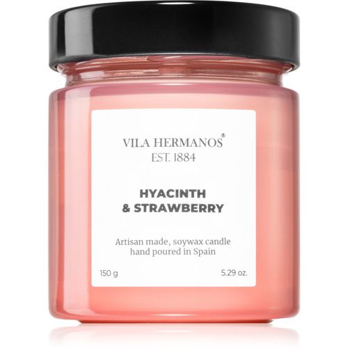 Apothecary Rose Hyacinth & Strawberry candela profumata 150 g - Vila Hermanos - Modalova