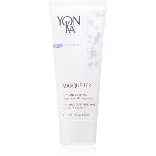 Essentials Masque 103 mascarilla de arcilla para pieles normales y grasas 75 ml - Yon-Ka - Modalova