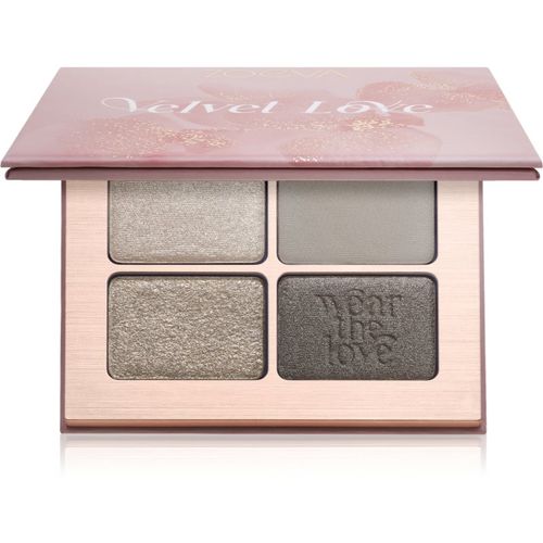 Velvet Love Eyeshadow Quad palette di ombretti colore Smoky Sultry Eyes 4x1,5 g - ZOEVA - Modalova