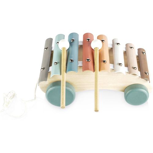 Wooden Pull Xylophone xilofono trainabile in legno 1 pz - Zopa - Modalova