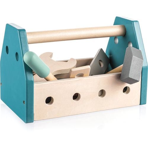 Wooden Tool Box kit de herramientas Blue 14 ud - Zopa - Modalova