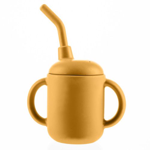 Silicone Mug taza 2 en 1 Mustard Yellow 1 ud - Zopa - Modalova