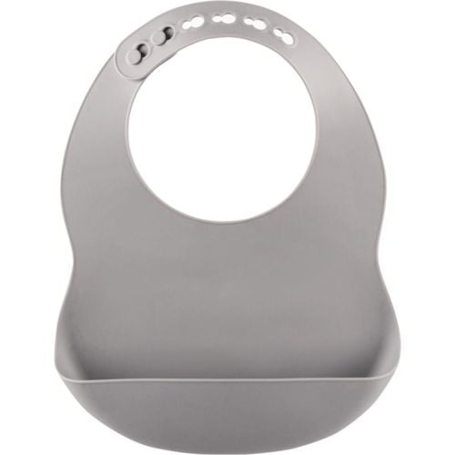 Silicone Bib Pastel babero Dove Grey 1 ud - Zopa - Modalova