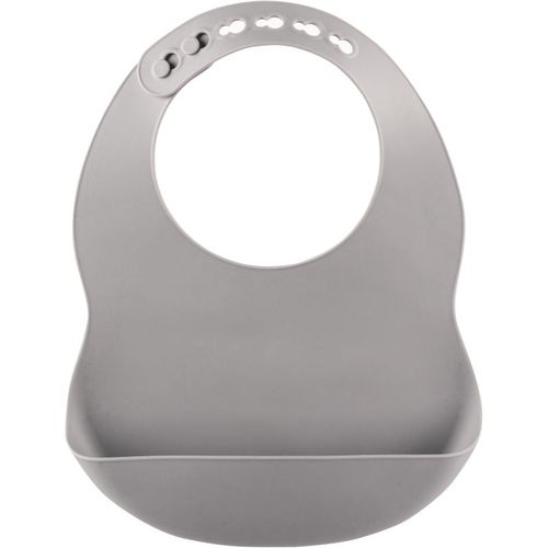 Silicone Bib Pastel Lätzchen Dove Grey 1 St - Zopa - Modalova