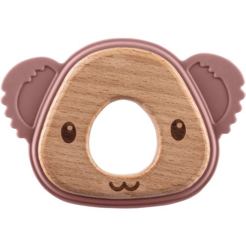 Silicone Teether Koala Beißring Old Pink 1 St - Zopa - Modalova