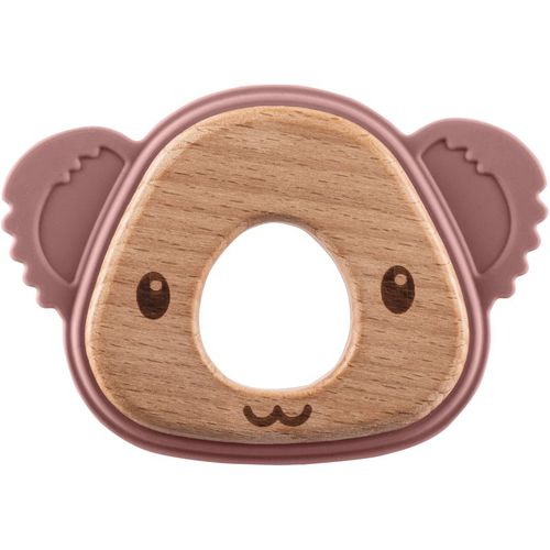 Silicone Teether Koala dentaruolo Old Pink 1 pz - Zopa - Modalova