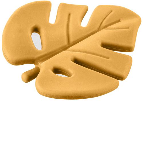 Silicone Teether Leaf mordedor Mustard Yellow 1 ud - Zopa - Modalova