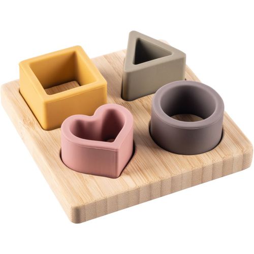 Silicone Bamboo Puzzle attività giocattolo a incastro Multicolor 1 pz - Zopa - Modalova