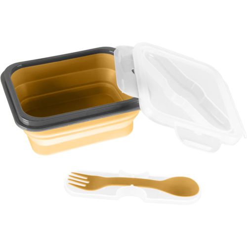 Silicone Lunch Box Small set de vajilla Mustard Yellow 15x7,5 cm 1 ud - Zopa - Modalova