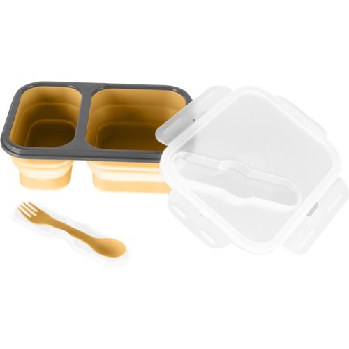 Silicone Lunch Box Large set posate Mustard Yellow 21x15 cm 1 pz - Zopa - Modalova