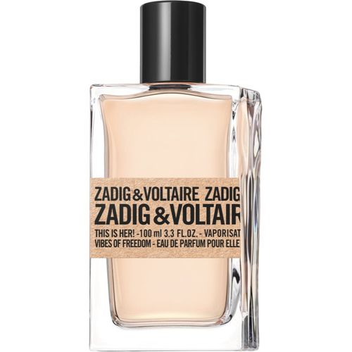 THIS IS HER! Vibes of Freedom Eau de Parfum da donna 100 ml - Zadig & Voltaire - Modalova