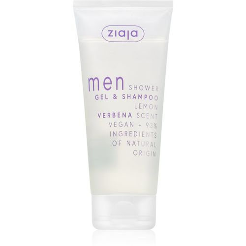 Men gel doccia e shampoo 2 in 1 Verbena 200 ml - Ziaja - Modalova