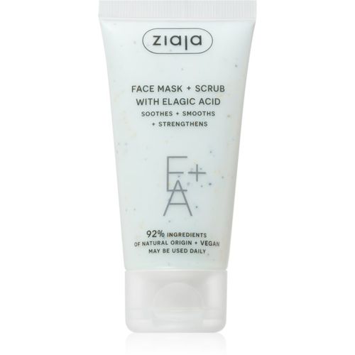 Face Mask + Scrub with Elagic Acid maschera esfoliante 55 ml - Ziaja - Modalova