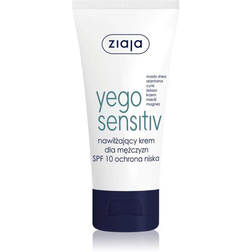 Yego Sensitiv beruhigende und hydratisierende Creme für Herren SPF 10 50 ml - Ziaja - Modalova