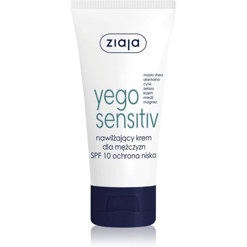 Yego Sensitiv crema lenitiva e idratante per uomo SPF 10 50 ml - Ziaja - Modalova