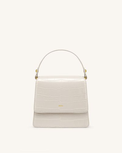 The Fae Top Handle Borsa - Ivory Cocco - JW PEI - Modalova