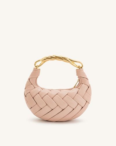 Borsa a mano intrecciata Orla - Rosa beige - JW PEI - Modalova