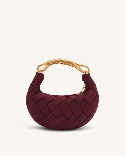 Borsa a mano intrecciata Orla - Claret - JW PEI - Modalova