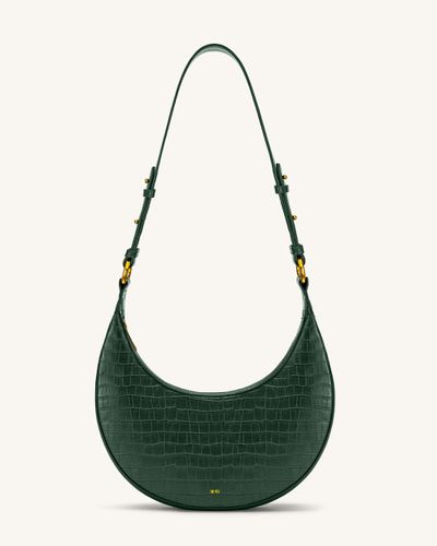 Carly Saddle Borsa - Dark Verde Cocco - JW PEI - Modalova