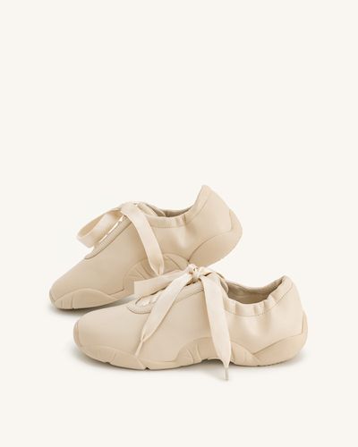 Flavia Ballerina Turnschuhe - Apricot - JW PEI - Modalova