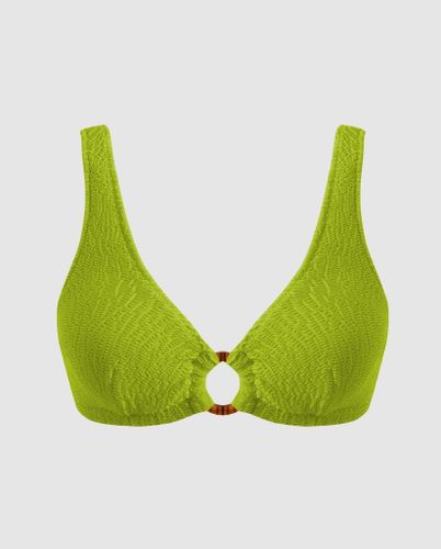 Ring Scoop Bikini Top - | Swimwear - Understatement - Modalova
