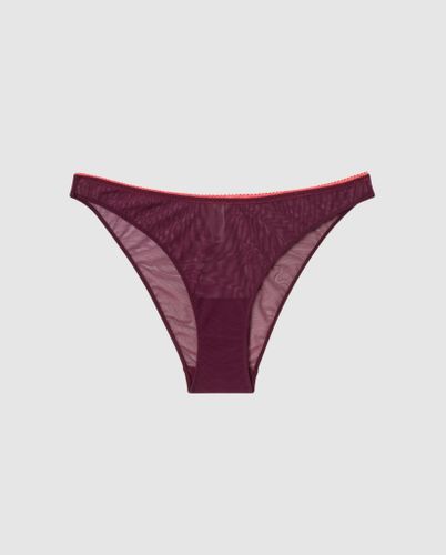 Mesh Bikini Briefs Cherry/Coral - Understatement - Modalova