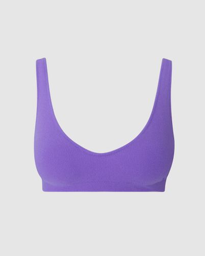 Scoop Bikini Top Electric Lilac - Understatement - Modalova