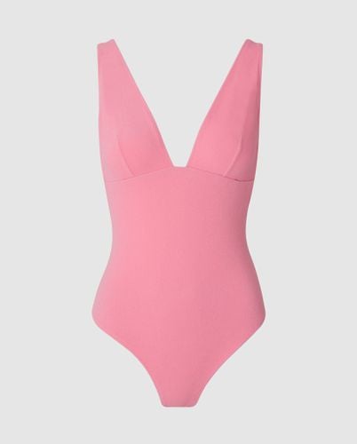 Plunge Swimsuit - | Swimwear - Swimsuits / Swimsuit - ECONYL® Regenerated Polyamide - Understatement - Modalova