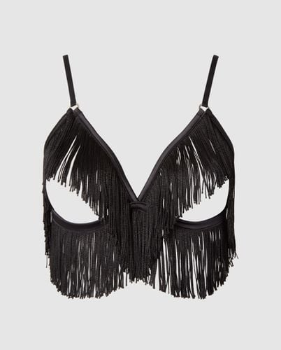 Fringe Triangle Bralette - | Bralettes - Bralettes / Triangle Bralette - Understatement - Modalova