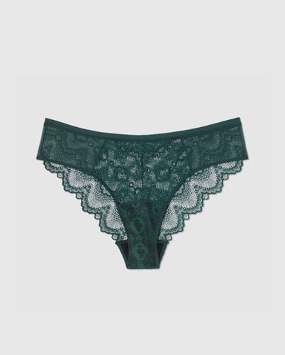 Lace Period Cheeky Pine Green - Understatement - Modalova