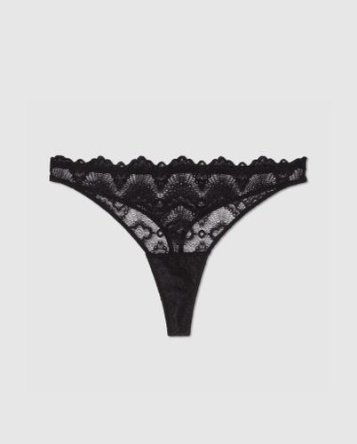 Lace Period Thong - | Panties - Understatement - Modalova