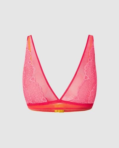 Lace Plunge Bralette - | Bralettes - Bralettes / Plunge Bralette - Polyamide - Understatement - Modalova