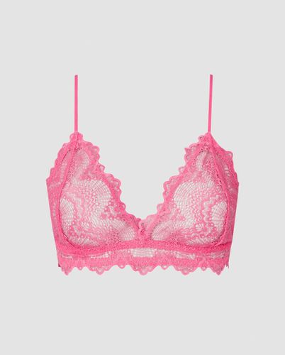 Lace Triangle Bralette - | Bralettes - Bralettes / Triangle Bralette - Understatement - Modalova