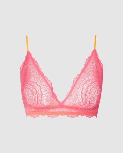 Lace Triangle Bralette | Bralettes - Bralettes / Triangle Bralette - Polyamide - Understatement - Modalova