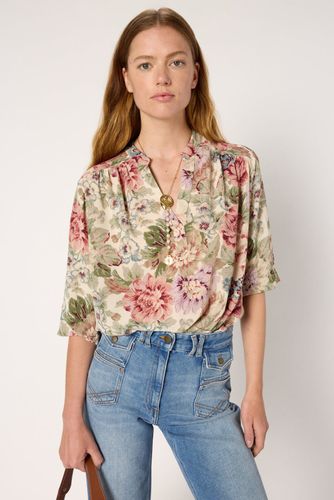 Blouse à fleurs - ARMANDE - Gerard Darel - Modalova