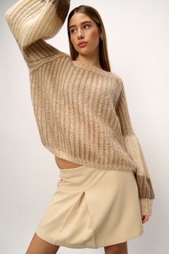 Liana Knit Sweater Cozy Brown - Noella - Modalova