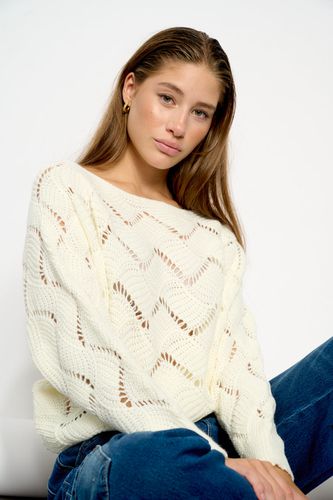 Taffy Knit Sweater White - Noella - Modalova