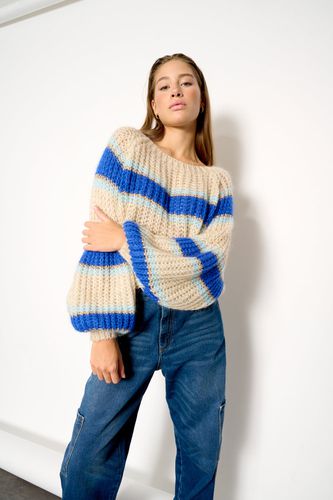 Pacific Knit Sweater Blue Mix - Noella - Modalova