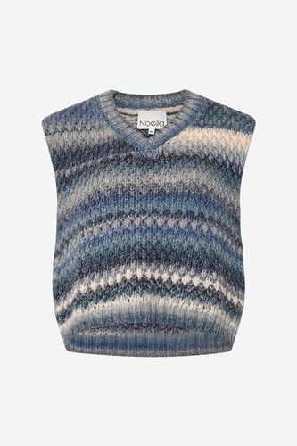 Gio Knit Vest Sky Mix - Noella - Modalova