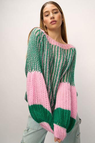 Liana Knit Sweater Green Bubblegum - Noella - Modalova